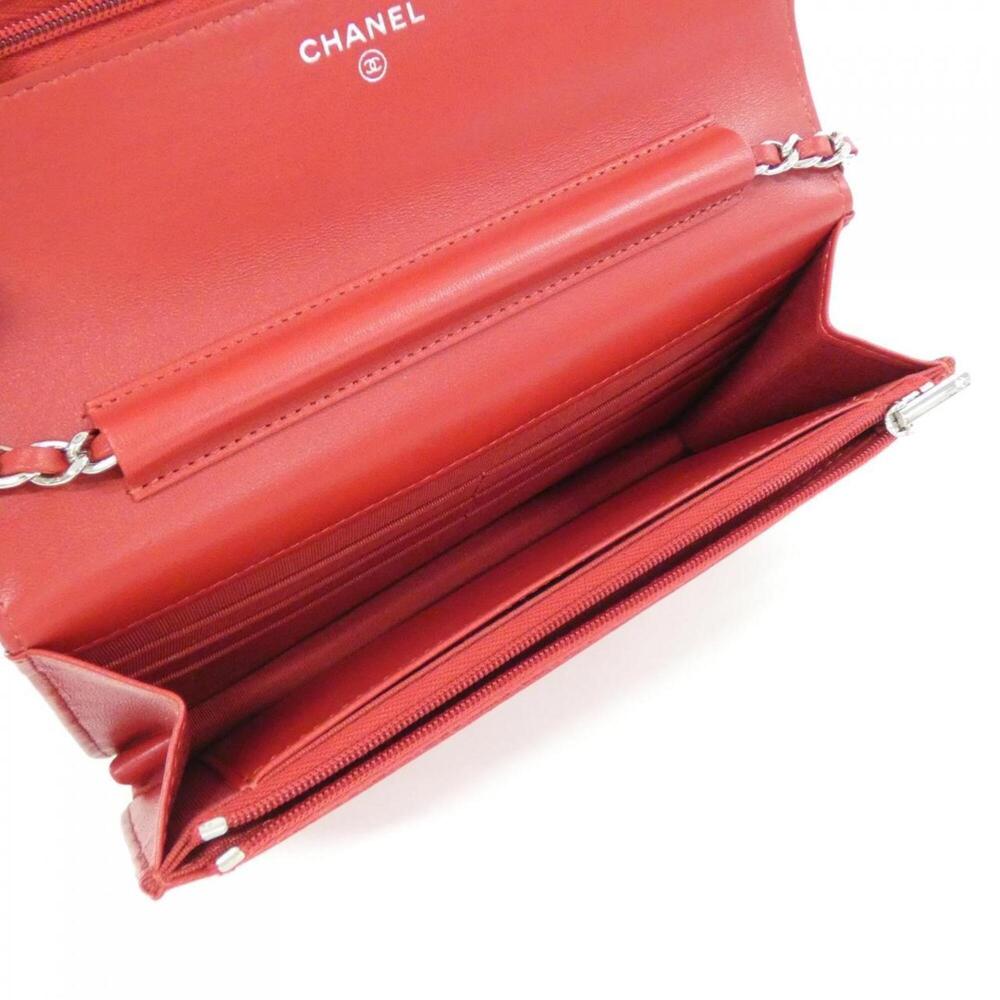 CHANEL Red Wallet - Picture 10 of 10